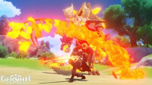 Genshin Impact – An open-world anime RPG with constant live updates.